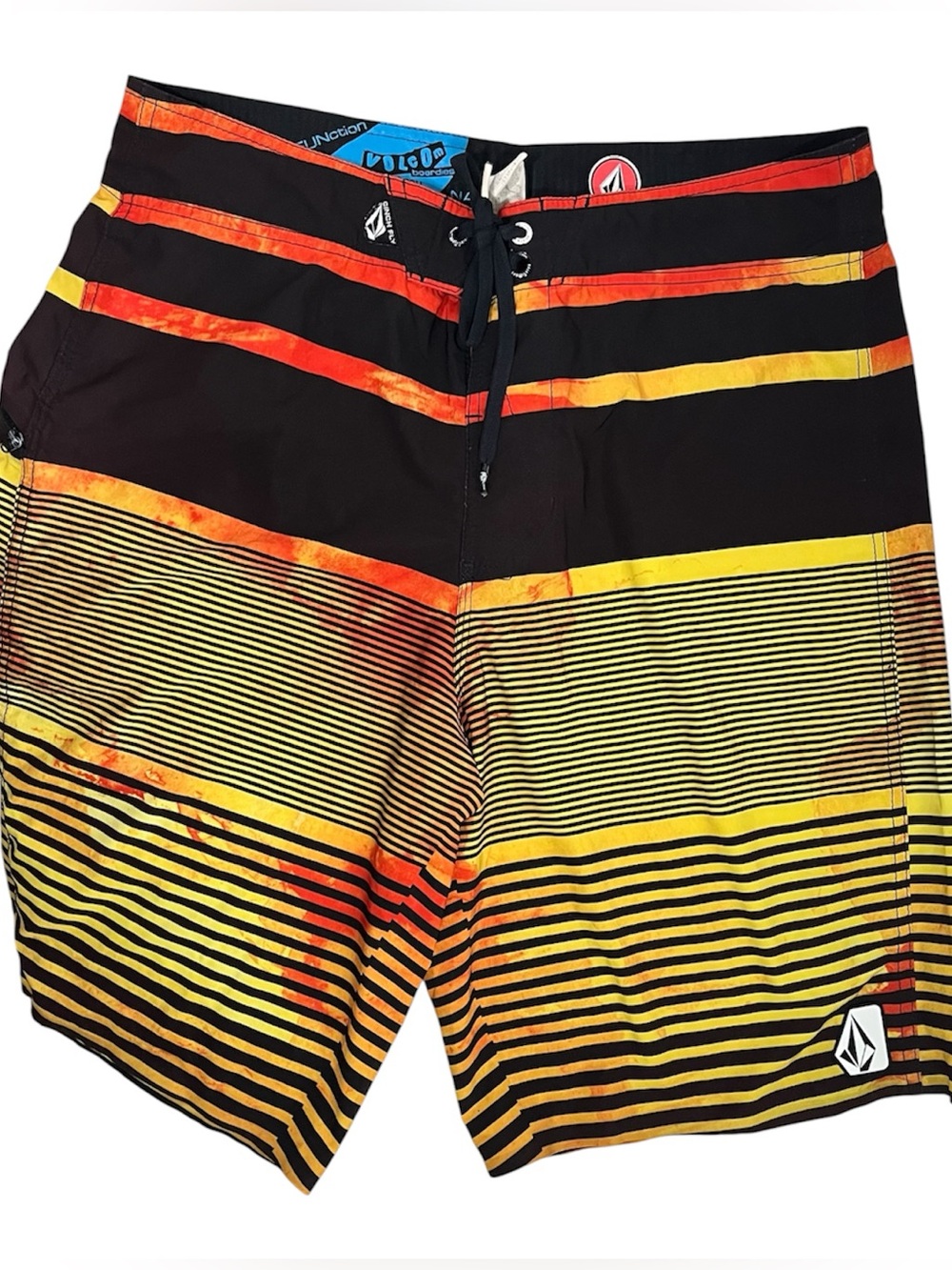 Volcom 4-way stretch Boardshorts Cinch Fly Technology Size 34